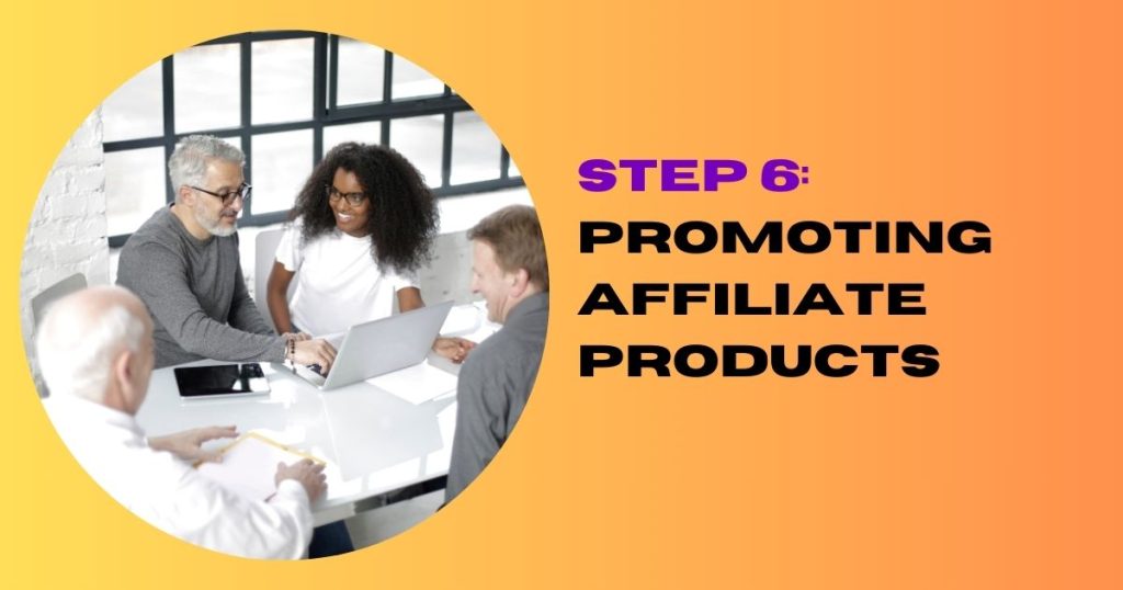 affiliate product promotion